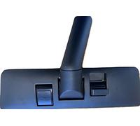 Quailitas Universal Plastic Dual Pedal Floor Tool - 32 x 270 mm, Black, Vacuum Brush Head for Use on Carpets & Floors, Easy Attachment & Handling
