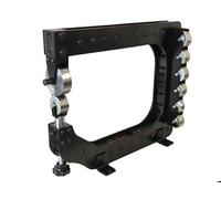 Quaintfab Professional Benchtop English Wheel 15-3/4" 400mm Throat Dept Form up to 16 Ga 1.5mm Mild Steel