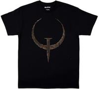 Quake PC Gamer Retro Style T-Shirt Black L