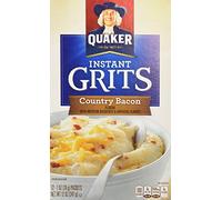 Quaker Country Bacon Flavor Instant Grits, 12 Ounce by Grocery Test Brand