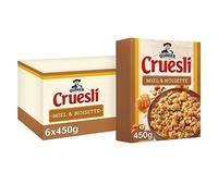 QUAKER Cruesli Hazelnut & Honey 6 x 450 g