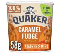 Quaker Heavenly Oats Caramel Fudge Porridge Pot 58g (Case of 8)