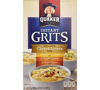 Quaker Instant Grits Cheese Lovers, Variety Pack, 12 Packets