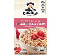 Quaker Instant Oatmeal - Strawberry & Cream (10x35g)