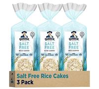 Quaker Large Rice Cakes, Salt Free, 8.53 Ounce (Pack of 3)