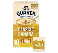 Quaker Oat So Simple Banana Porridge Sachets, 348 g (Pack of 6)