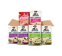 Quaker Oat So Simple Fruity Variety Bundle (Includes 56 Quaker Sachets Bestsellers and NEW Quaker Vibrant Oats Summer Fruits) Multi