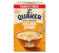 Quaker Oat So Simple Golden Syrup Family Pack Porridge Sachets 80 x 36g