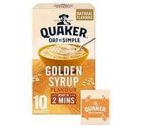 Quaker Oat So Simple Golden Syrup Porridge Sachets, 10 x 36g