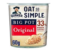 Quaker Oat So Simple Original Porridge Big Pot 60 g (Pack of 8)