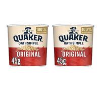Quaker Oat So Simple Original Porridge Pots, 45 g (Pack of 16)