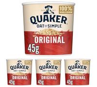 Quaker Oat So Simple Original Porridge Pots, 45 g (Pack of 32)