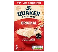 Quaker Oat So Simple Original Porridge Sachets 6 Pack 162g