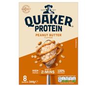 Quaker Oat So Simple Peanut Butter Protein Sachets 8 Pack 344g