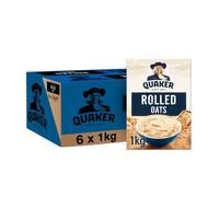 Quaker Oats Wholegrain Rolled Porridge Oats, 1kg (Case of 6)