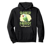 Quaker Parrot Owner Bird Lover Parakeet Ornithology Pullover Hoodie