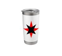 Quaker Star Symbol Stainless Steel Insulated Tumbler