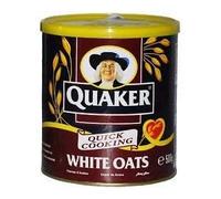 Quaker White Oats (500 g) (Pack of 2)