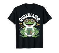 Quakulator Frog Math Joke Calculator Nerd Humor T-Shirt