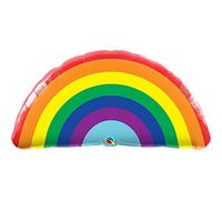 Qualatex 10493 36" Rainbow Foil Balloon, Multi-Colour