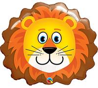 Qualatex 16154" Lovable Lion Foil Balloon, 29-Inch