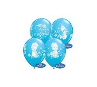 Qualatex 19226 Disney Frozen Balloons, Caribbean Blue, 12-Inch