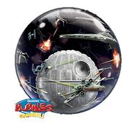 Qualatex 21320 "Double Death Star 1" Bubble Balloon, 24-Inch
