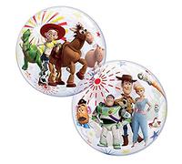 Qualatex 22 Inch Toy Story 4 Bubble Balloon, Multicolor, 1 Count, Kids, Birthday