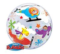 Qualatex 25279 Flying Circus Single Bubble Latex Balloon, 22-Inch