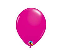 Qualatex 25571 Balloons, Rubber, Wild Berry