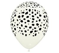 Qualatex 42806 Cheetah Spots 11"/ 11-inch Round Latex Party Balloons (Pack of 25), Cashmere