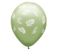 Qualatex 42873 Tropical Greenery 11"/ 11-inch Round Latex Party Balloons (Pack of 25), Cactus