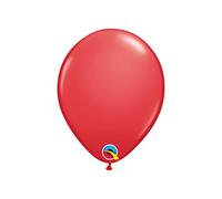 Qualatex 43599 Balloons, Red, 5-Inch 43599-Q