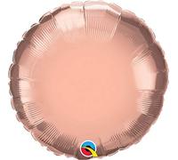 Qualatex 57048 Rose Gold 18 Inch Round Foil Balloon