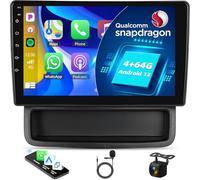 Qualcomm 8 Core 4G+64G Android 13 Car Radio for R-enault Traffic/O-pel Vivaro/Ni-ssan Primastar 2010 2011 2012 2013 2014 10.1" Touchscreen Radio with Carplay Android Auto Mirror Link BT MIC+Camera
