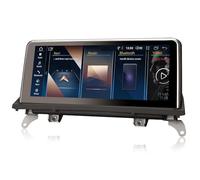 Qualcomm 8 Core Android 14.0 4GB+64GB DAB+ Car Stereo for BMW X5 E70 X6 E71 2008-2010 GPS Radio Sat Nav Wireless Carplay Android AUTO WiFi 4G USB Bluetooth 5.0 CANbus OEM idrive 10.25" IPS Touchscreen