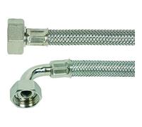 Qualflex 10SW1500EF02 Hose, 3/4 Elbow x Female F/Faced x 1500 mm