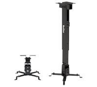 QualGear Universal Ceiling Mount for Projector - Black