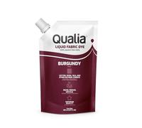 Qualia All Purpose Liquid Fabric Dye, Easy to Use Dye for Cotton, Wool, Silk, Wood, & Linen, Ultra Concentrated Colors, Burgundy