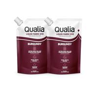 Qualia Fabric Dye - for Natural Fibers - 235 ml (Burgundy 2 Pack)