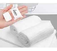 QUALIALL Compressed Washcloths Towels, Premium Disposable Wash Cloths for Travel Camping