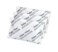 QUALIAZERO Natural Activated Carbon Charcoal Odor Absorber Filter | Eliminator Deodorizer Air Purifying Freshener Refill Bag | For Trash Can, Fridge, Shoes, etc.. | Made with Coconut Shell (3 PACK)