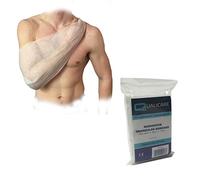 Qualicare 9 X WHOLESALE FIRST AID NON WOVEN DURABLE DISPOSABLE TRIANGULAR BANDAGE SHOULDER ARM SLINGS