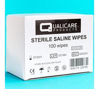 QUALICARE FIRST AID STERILE SALINE ALCOHOL FREE X 100