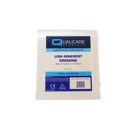 Qualicare Low Adherent Dressing (Pack of 100) - 10cm x 10cm
