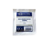 Qualicare Non Woven Sterile Swabs (Pack of 25) - 10cm x 10cm