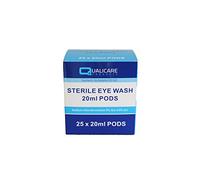 Qualicare QE0711 Eye Wash Pods 20ml (25) (Box25)