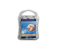 Qualicare Washproof Assorted Plasters (Plastic Box of 100)