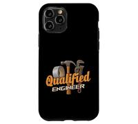 Qualified Engineer Duct Tape Hammer Pipe Wrench Case for iPhone 11 Pro