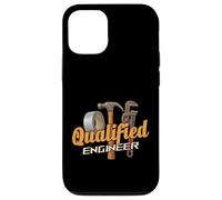 Qualified Engineer Duct Tape Hammer Pipe Wrench Case for iPhone 12/12 Pro